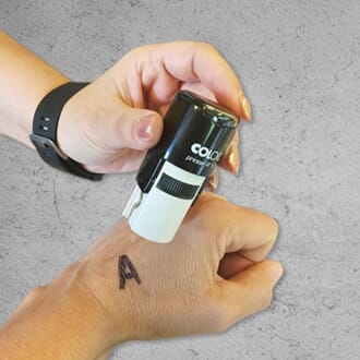 Stempler for inngangsmerking