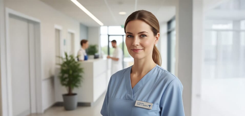 Skilt for sykepleiere og leger