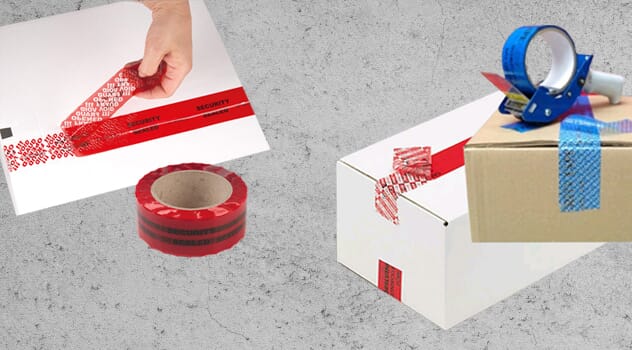 Sikkerhetstape for sikker forsegling 