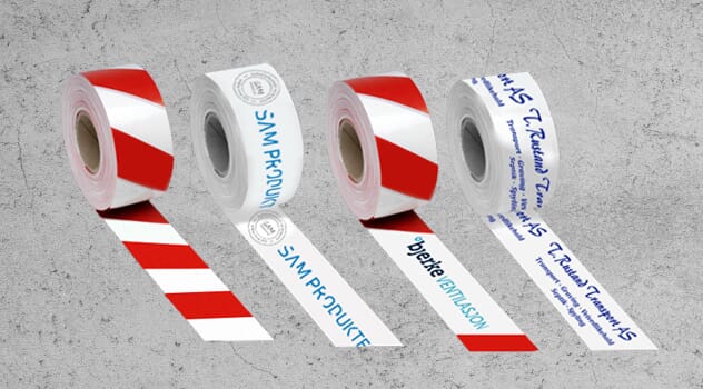 Sperrebånd for markedsføring og sikkerhet