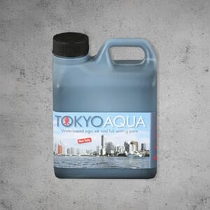 Aqua tusjfarge 1 liter Sort