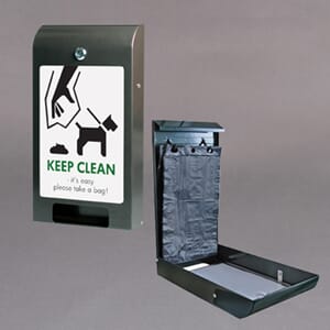 Hundeposedispenser Grå