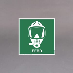 Plastskilt etterlysende utg. skilt Stige 20x20cm