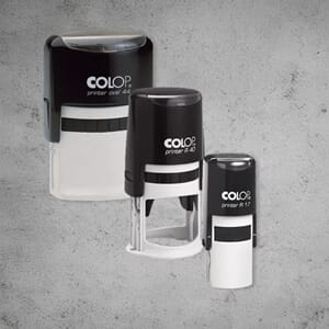 Colop printer stempler runde og ovale