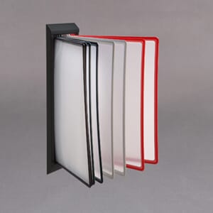 Arkivmappe stativ for vegg