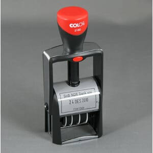 Colop datostempler med tekst