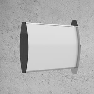 Aluminium skiltsystem vinge