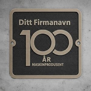 Støpte skilt