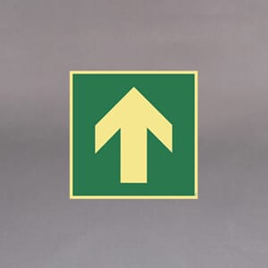 Plastskilt etterlysende utg. skilt Pustemaske 20x20cm