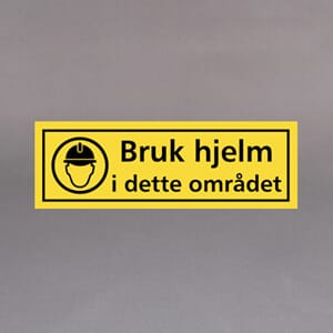 Bruk hjelm 30x10cm