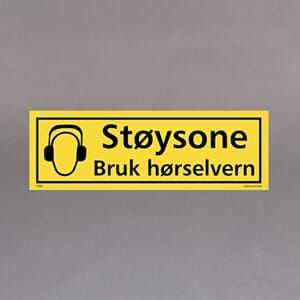 Støysone 30x10cm