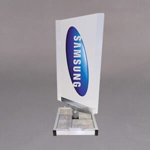 Turbo wind gatebukk 40x80cm Hvit