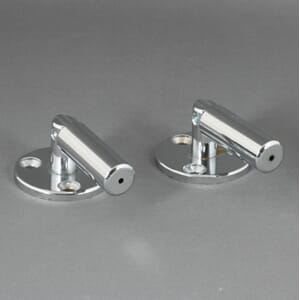 Tak-gulv-og veggfeste sett à 2 stk.