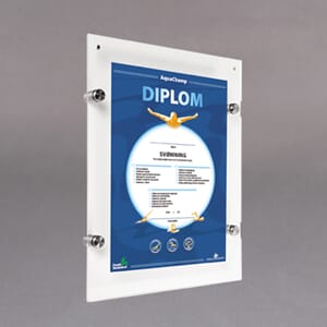 Akryl ramme A5 m/pynteskrue