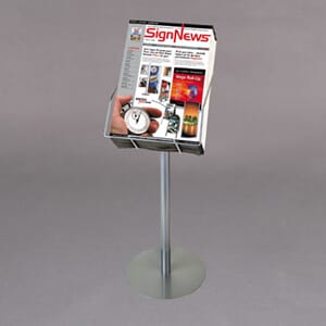 Brosjyrestativ tabloid/avis