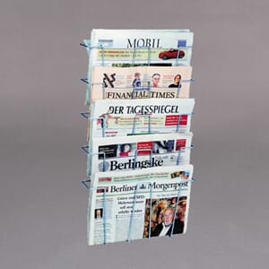 Brosjyrestativ vegg 43x77cm