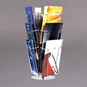 Brosjyrestativ  roterende