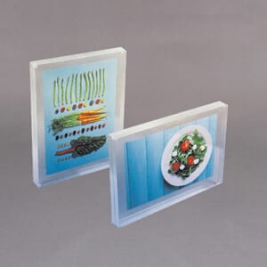 Akryl magnetisk-menyholder VK