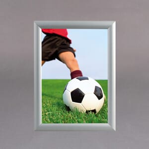 Alu snap ramme 25mm Sølv Vanntett. Flere størrelser