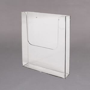 Akryl brosjyreholder vegg A6