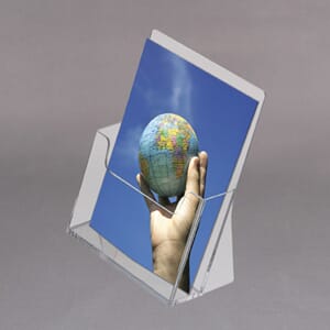 Akryl brosjyreholder bord A6