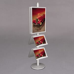 Dobbel multistand m/4 hyller