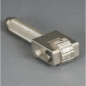 Stål numeratør 6 siffer