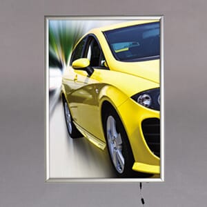 Led lysboks enkelt sidig