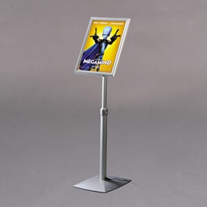 Infostativ m/Led lys A4 Ramme