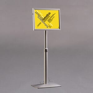 Infostativ m/Led lys A3 Ramme