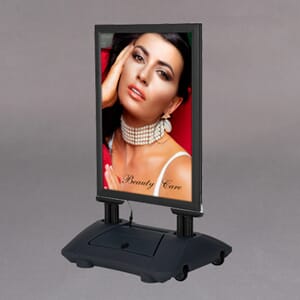 Gatebukk Wind sign m/ledlys