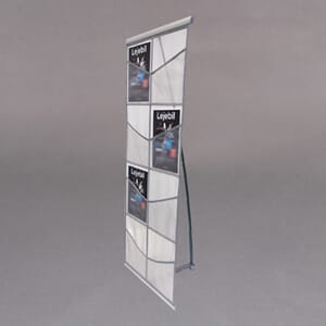 Brosjyrestativ i nett 8 x A4