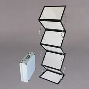 Sammenleggbart brosjyrestativ