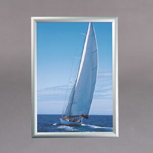 Alu snap ramme 15mm Sølv. Flere størrelser