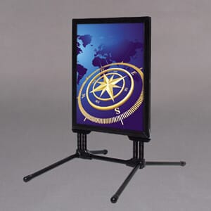 Wind Line gatebukk Sort. Flere størrelser