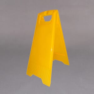 Advarselskilt plast Egen tekst