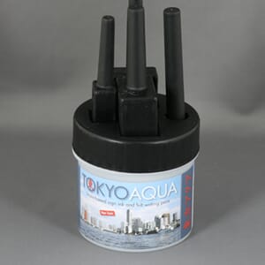 Aqua Tusjsett 4stk 6-65mm Sort