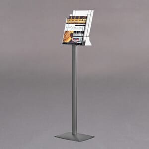 Brosjyrestativ 6xM65 33x110x25