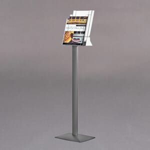 Brosjyrestativ 6xA4 33x110x25