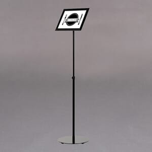 Infostativ 80-130cm snap ramme