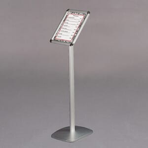 Infostativ 100cm m/snap ramme