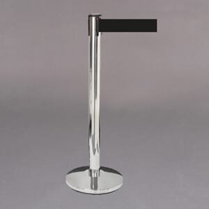 Stolpe køordner 3m SORT  bånd