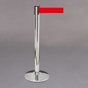Stolpe køordner 3m RØDT  bånd