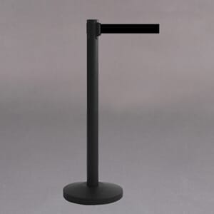 Stolpe køordner 3m sort  bånd