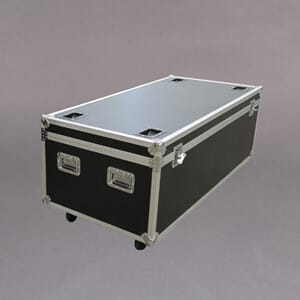 Transport kasse for messevegg