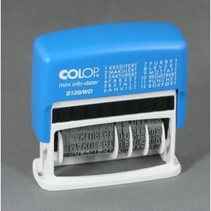 Colop m/Lagertekster