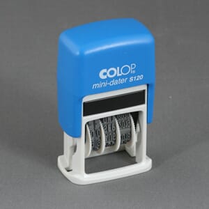 Colop datostempel m/ 4mm datohøyde