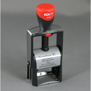 Colop stativstempel m/tekst