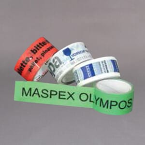 Pakketape med 1 trykkfarge