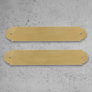 Maleriskilt uten gravering